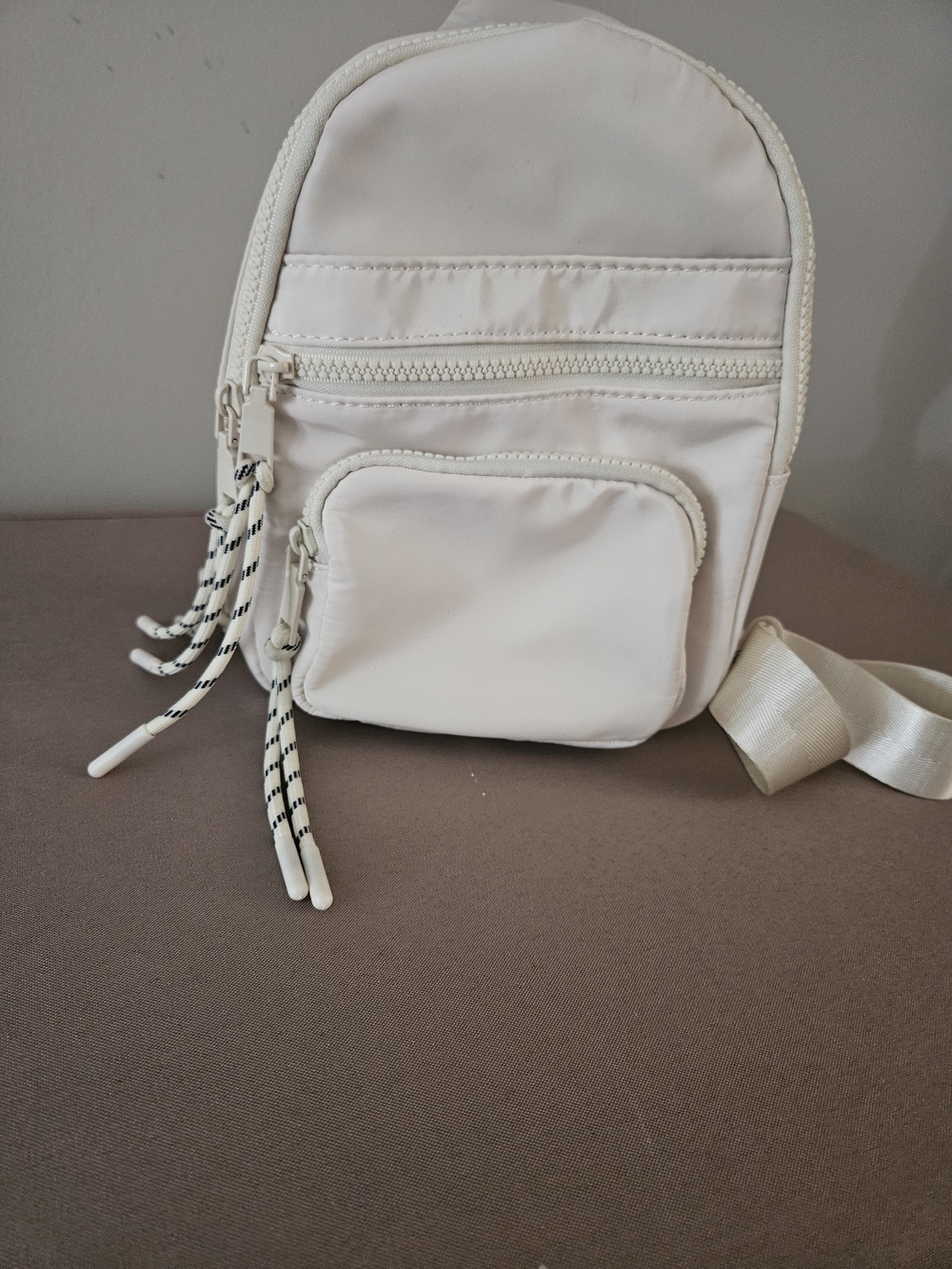 Women's Cream Mini Crossbody Bag